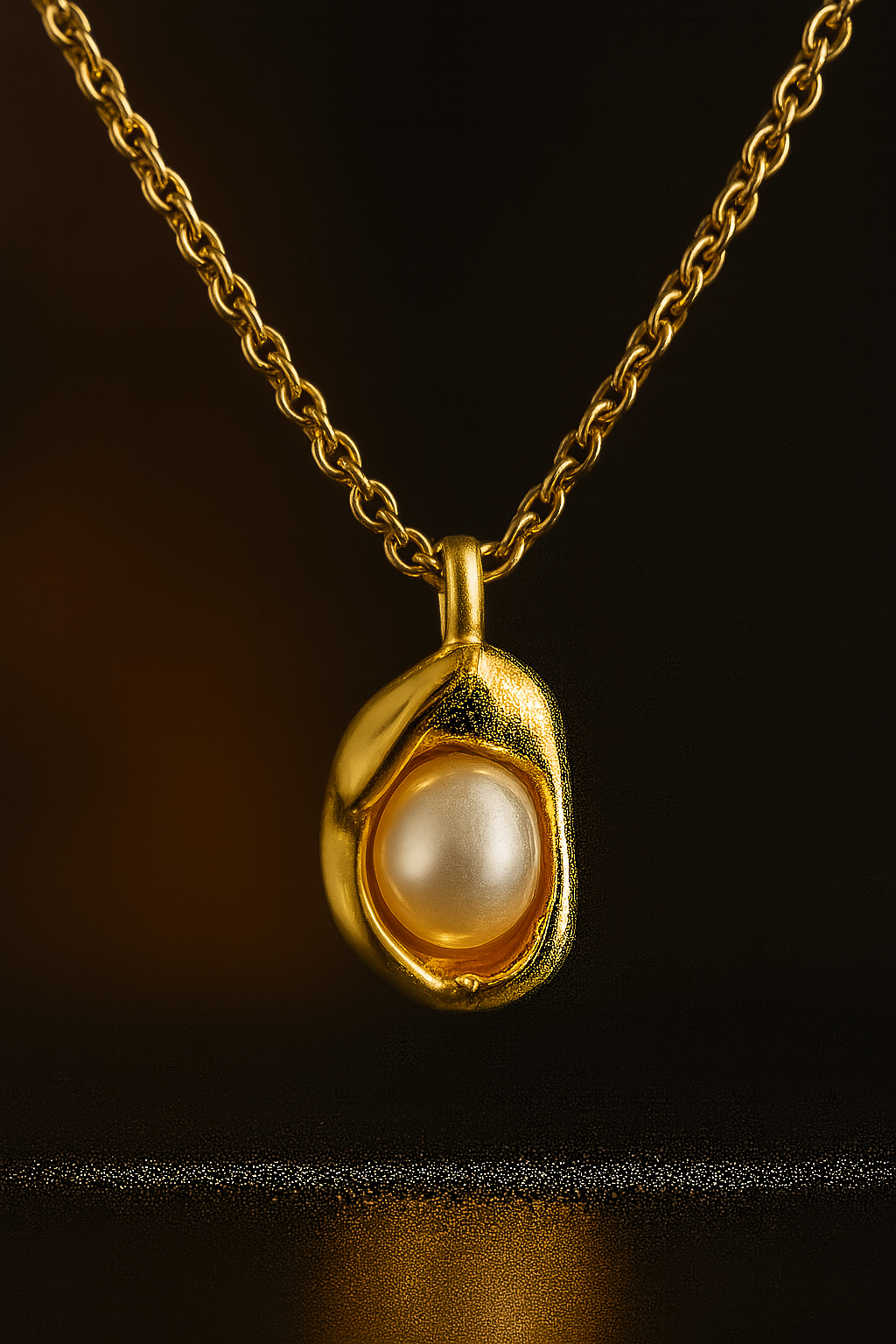 Refined Luxury Pearl Pendant Necklace